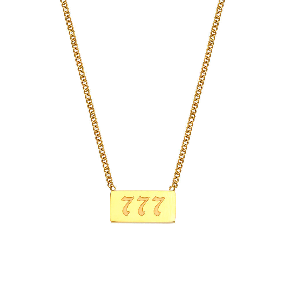 Angel Number Necklace