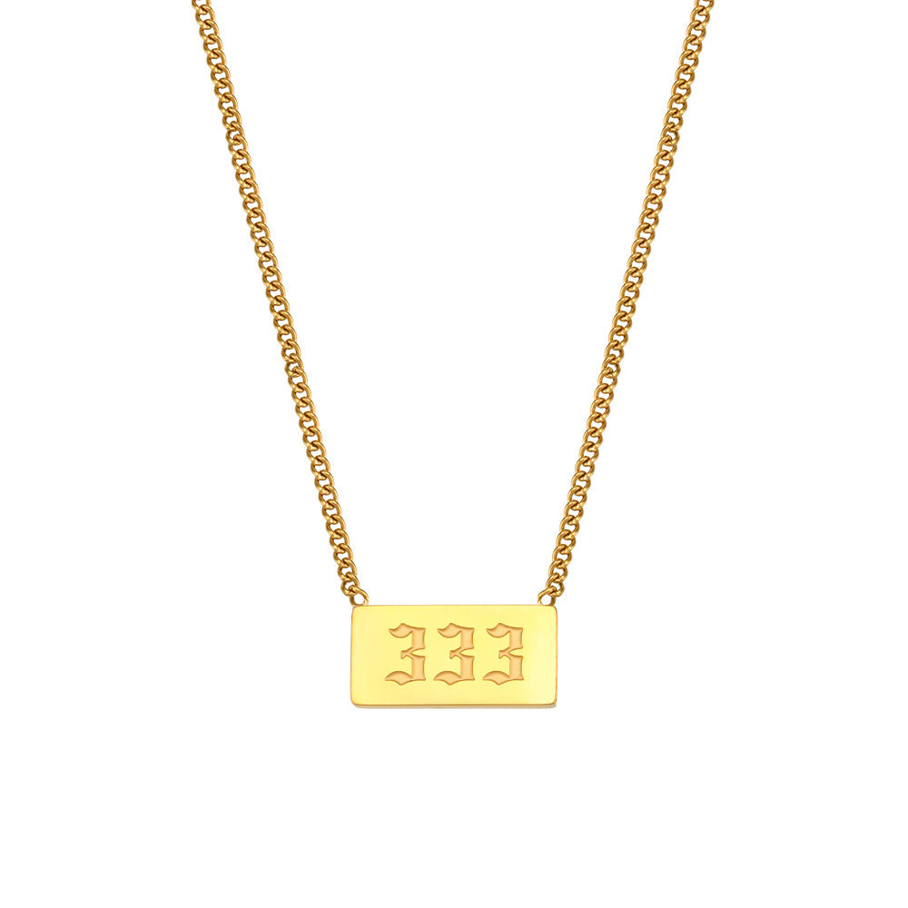Angel Number Necklace