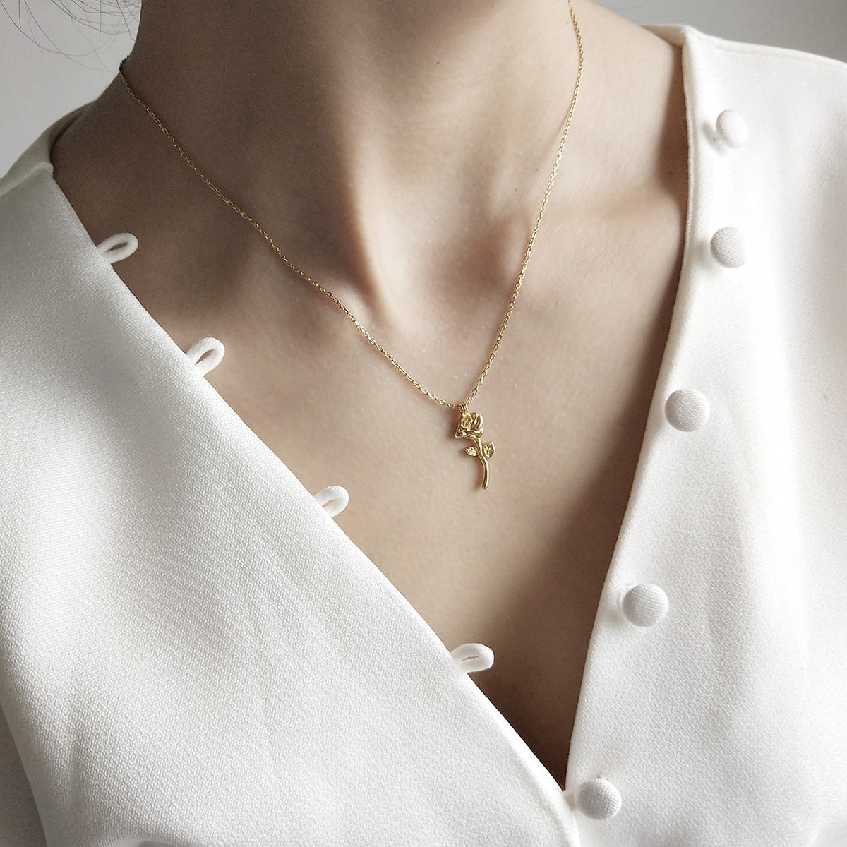 Rose Necklace