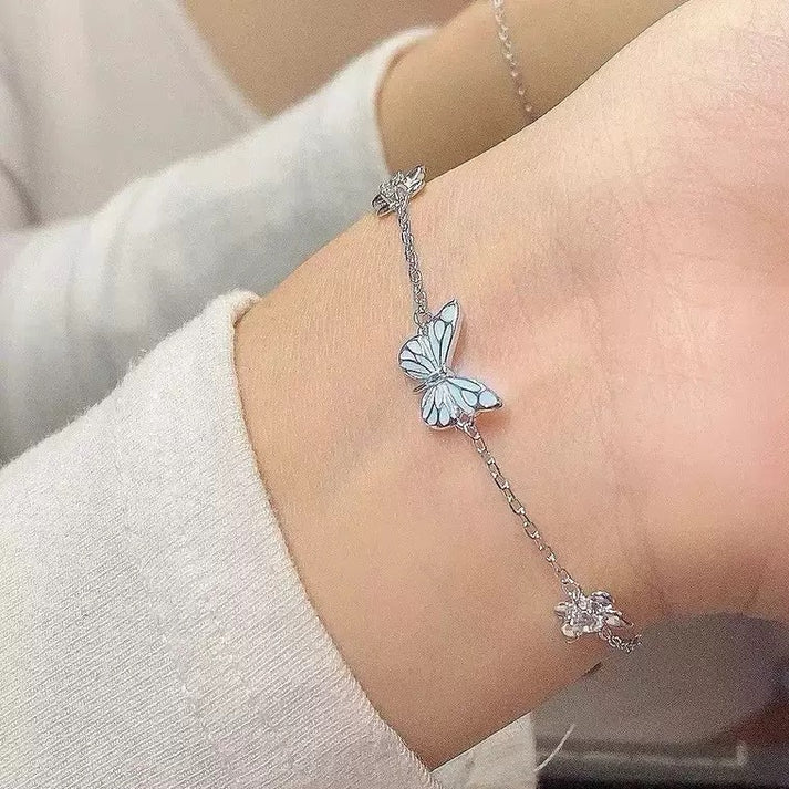 Glowing Butterfly Bracelet