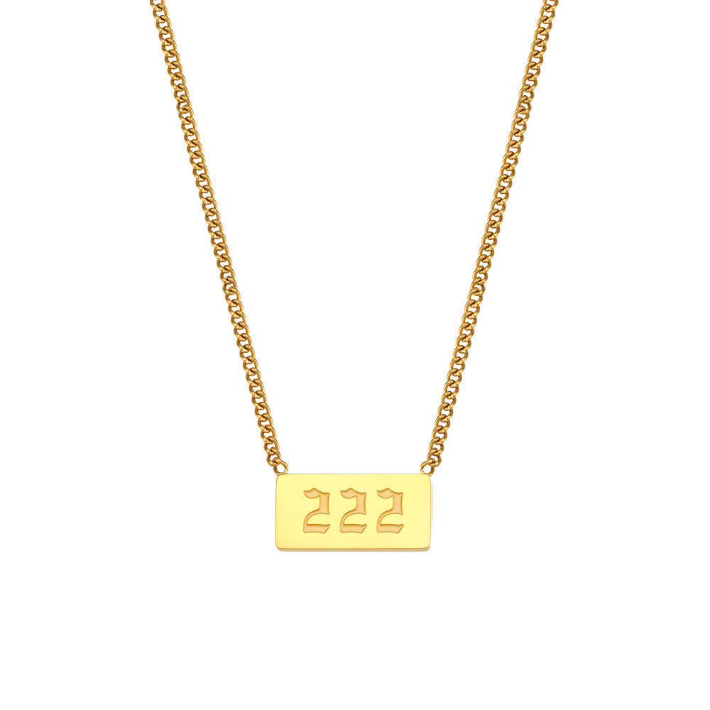 Angel Number Necklace