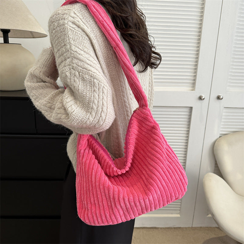 Corduroy Tote Bag